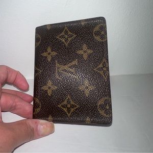 LOUIS VUITTON PROJECT Bifold ID Card Holder Monogram Leather date code CA0918